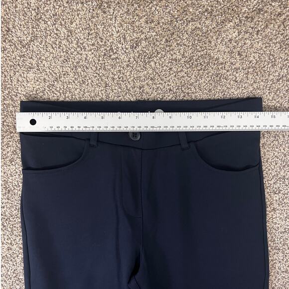 Betabrand Women's S Navy Career Office Classic Straight Dress Pant Yoga Pant - Picture 9 of 12